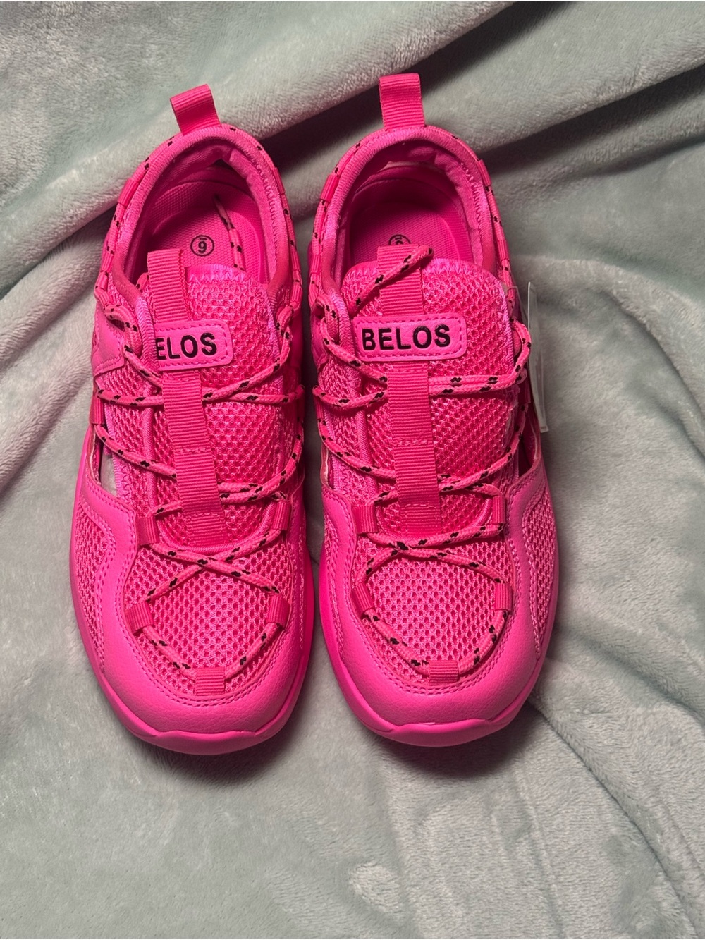 Women's Athletic Sneakers in Bright Pink